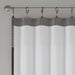 Amherst - Polyoni Pintuck Window Panel - Black - Simple Home Plus