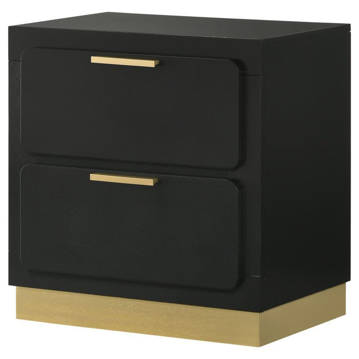 Caraway - 2-Drawer Nightstand - Simple Home Plus