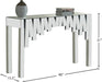 Kylie - Console Table - Pearl Silver - Simple Home Plus