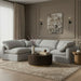 Indulge - Linen 4 Piece Modular Sectional - Simple Home Plus