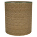 Halden - Round Woven Seagrass Accent Side Table - Light Brown - Simple Home Plus