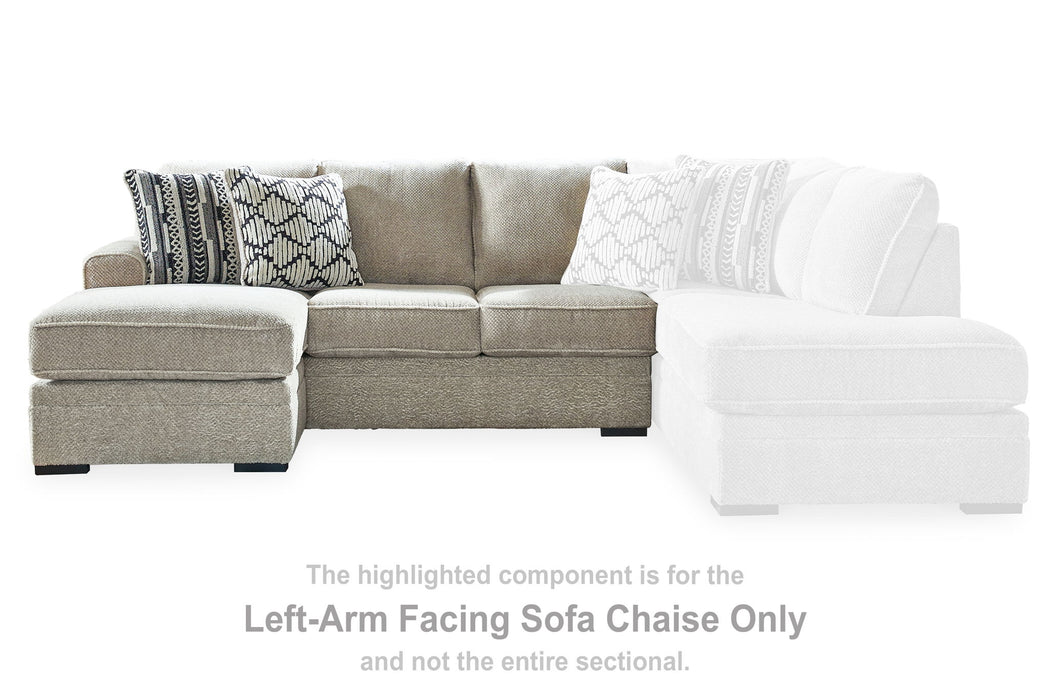 Calnita - Laf Sofa Chaise - Sisal - Simple Home Plus