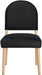 Varinelle - Velvet Dining Chair (Set of 2) - Natural Frame - Simple Home Plus