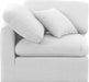 Indulge - Linen Corner Chair - White - Simple Home Plus