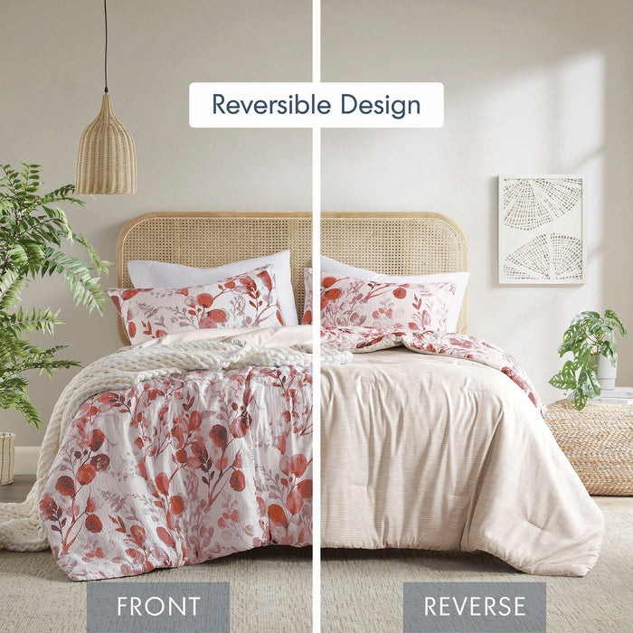 Gabrielle - King Comforter Mini Set - Pink - Simple Home Plus