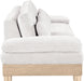 Turin - Chenille Fabric Upholstered Modular Sectional - White - Simple Home Plus