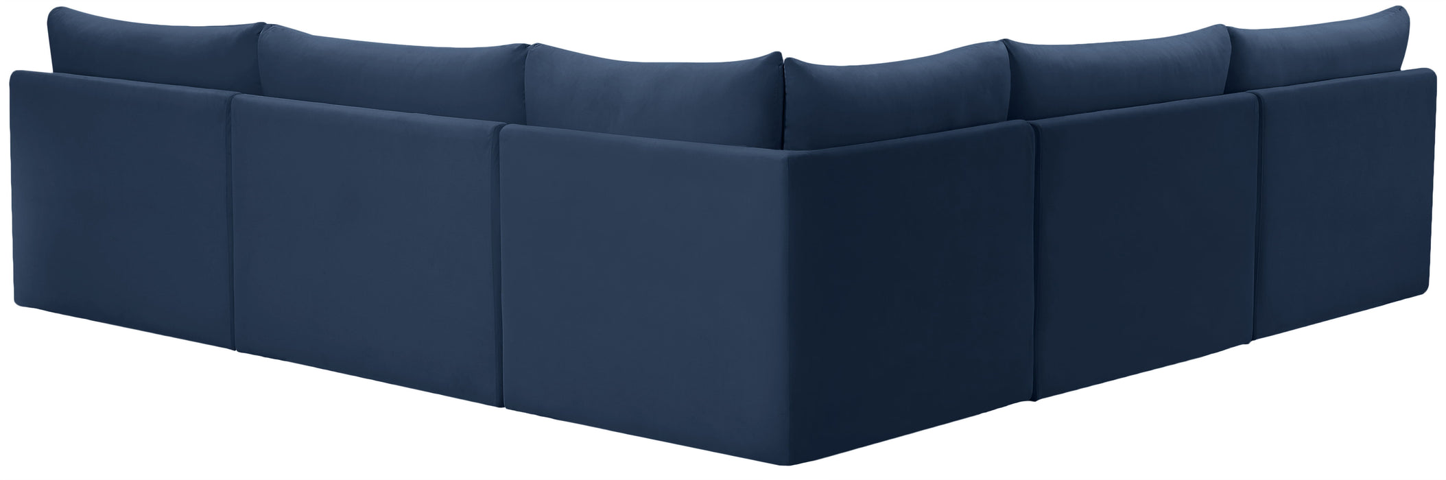 Jacob - Modular Corner Armless Sectional 5 Piece - Simple Home Plus
