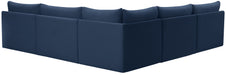 Jacob - Modular Corner Armless Sectional 5 Piece - Simple Home Plus