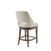 Jillian - Counter Stool With Swivel Seat - Cream - Simple Home Plus