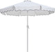 Amalfi - Aluminum Patio Umbrella - White Base / White Pole - Simple Home Plus