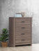Brantford - 4-Drawer Bedroom Chest - Simple Home Plus