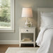 Victoria - One-Drawer Bedside Table With Shelf - Antique Cream - Simple Home Plus