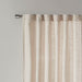 Beals - 95" Rod Pocket And Back Tab Panel - Natural - Simple Home Plus