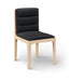 Ellis - Vegan Leather Upholstered Dining Chair (Set of 2) - Natural Base - Simple Home Plus