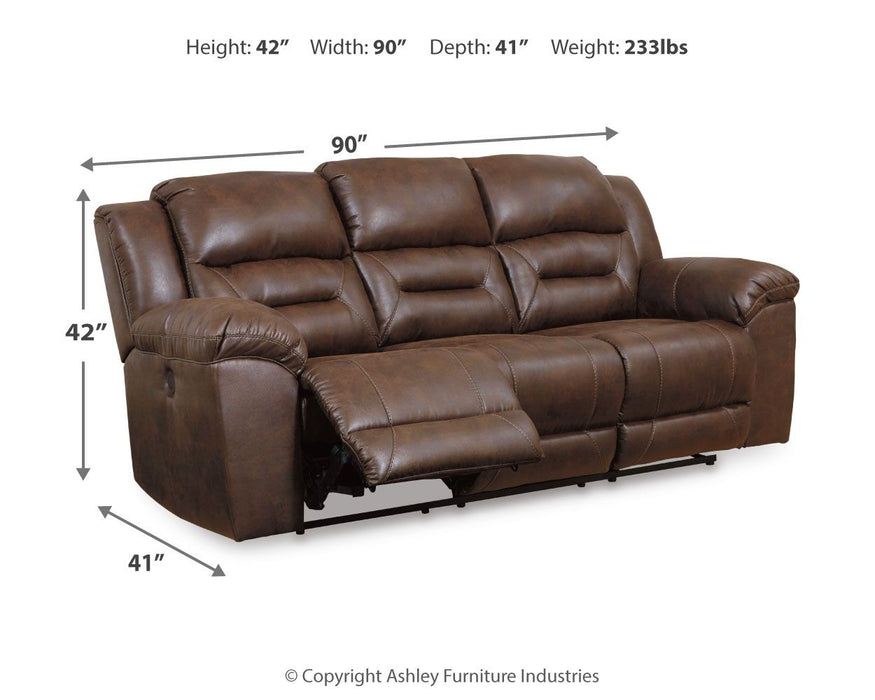 Stoneland - Power Reclining Sofa - Simple Home Plus