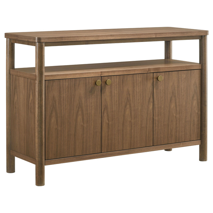 Crestmore - Dining Cabinet Sideboard Buffet - Walnut - Simple Home Plus