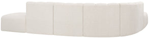 Arc - Boucle Fabric 7 Piece Corner Modular Sofa - Simple Home Plus