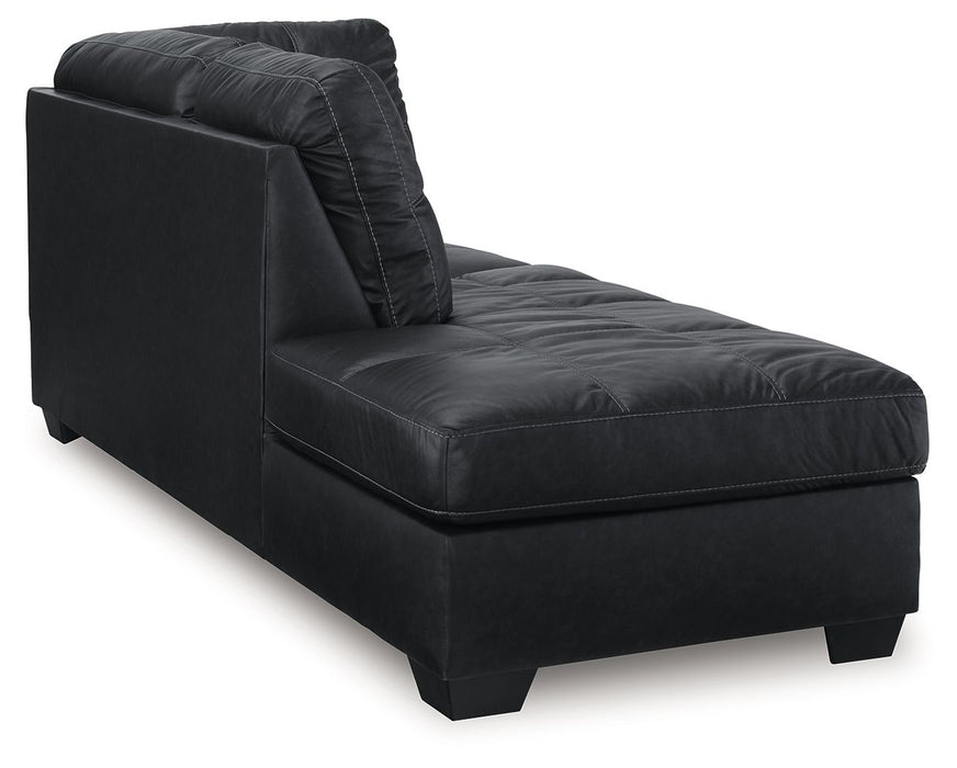 Barlin Mills - Laf Corner Chaise - Carbon - Simple Home Plus