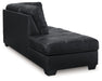 Barlin Mills - Laf Corner Chaise - Carbon - Simple Home Plus