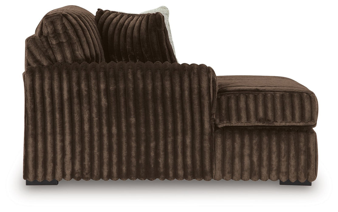 Midnight-Madness - LAF Corner Chaise - Chocolate - Simple Home Plus