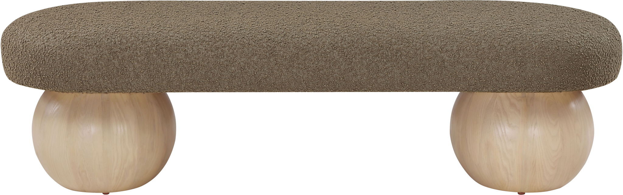 Bowie - Bench - Light Brown Legs - Simple Home Plus