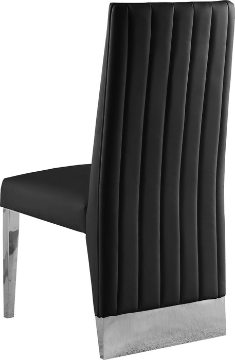 Porsha - Dining Chair (Set of 2) - Chrome Base - Simple Home Plus