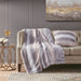 Zuri - Square Pillow - Blush / Gray - Simple Home Plus