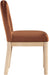 Conrad - Velvet Dining Chair With Natural Legs - Simple Home Plus