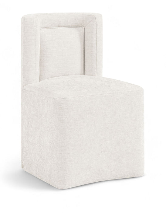 Duvina - Chenille Performance Fabric Dining Chair (Set of 2) - Simple Home Plus