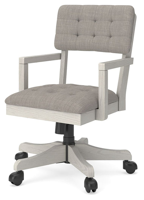 Robbinsdale - Home Office Desk Chair - Antique White - Simple Home Plus