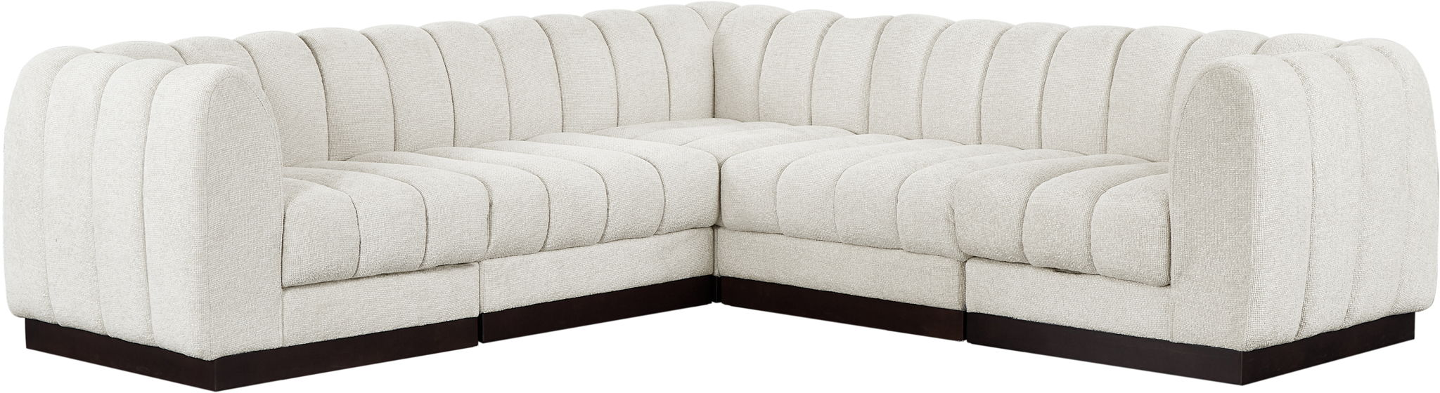 Quinn - 5 Piece Modular Sectional - Simple Home Plus