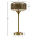 Lumivive - Mercury Glass Table Lamp - Gold - Simple Home Plus