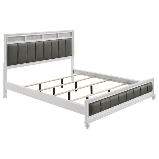Barzini - Upholstered Panel Bed - Simple Home Plus