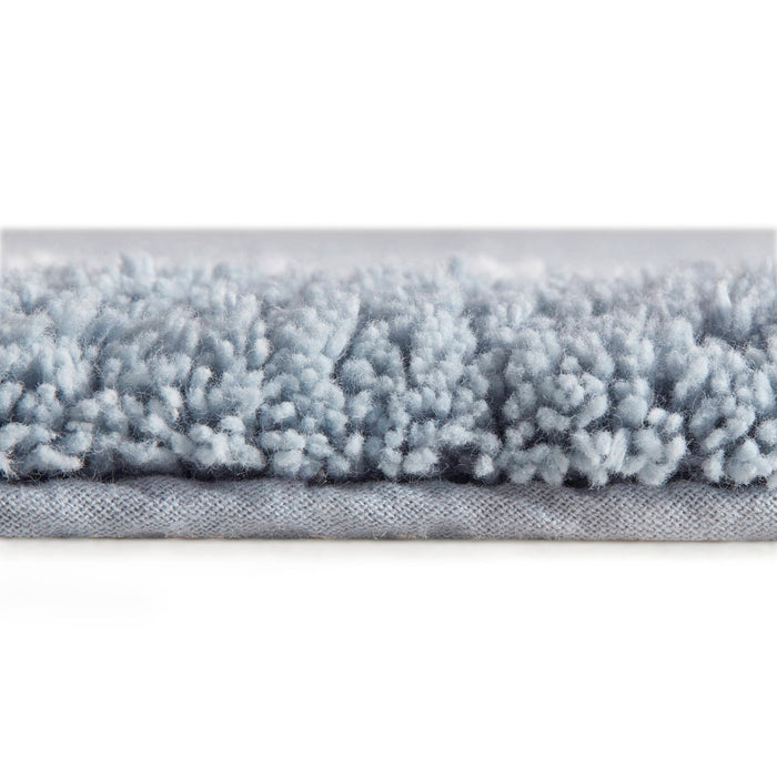 Evan - 24" x 72" Tufted Bath Rug - Blue - Simple Home Plus