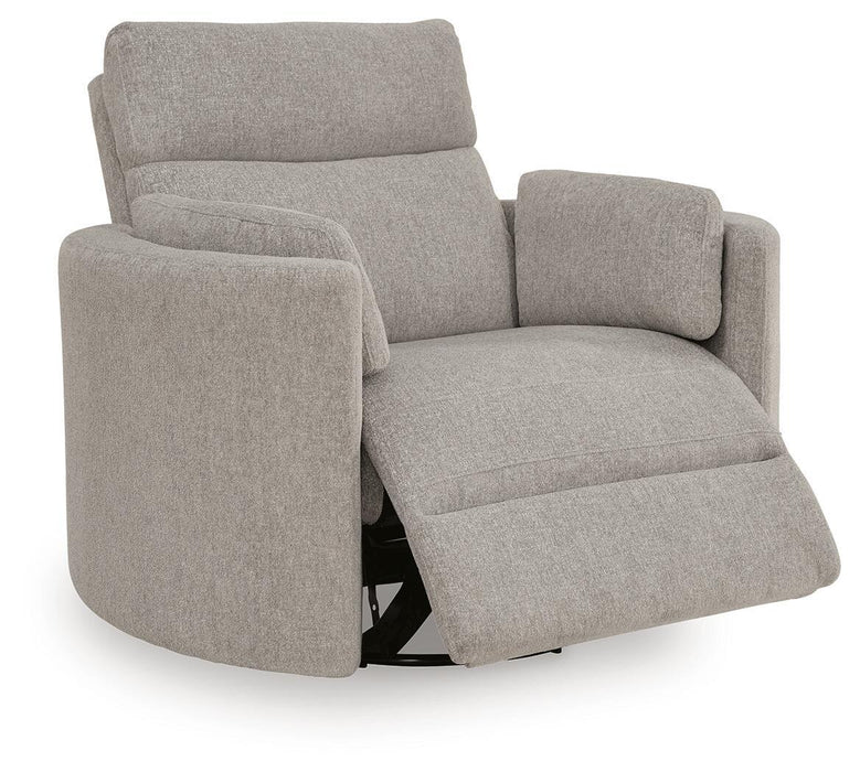 ModMax Luxe - Swivel Glider Power Recliner - Flint - Simple Home Plus