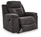 Brysonview - Zero Wall Recliner - Charcoal - Simple Home Plus