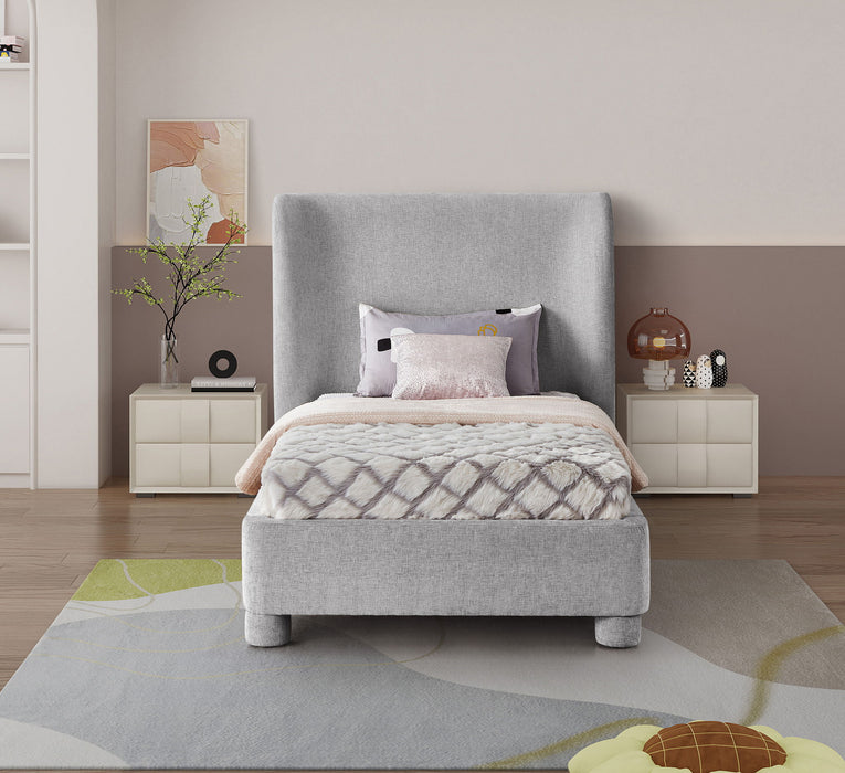 Penny - Chenille Fabric Bed - Simple Home Plus