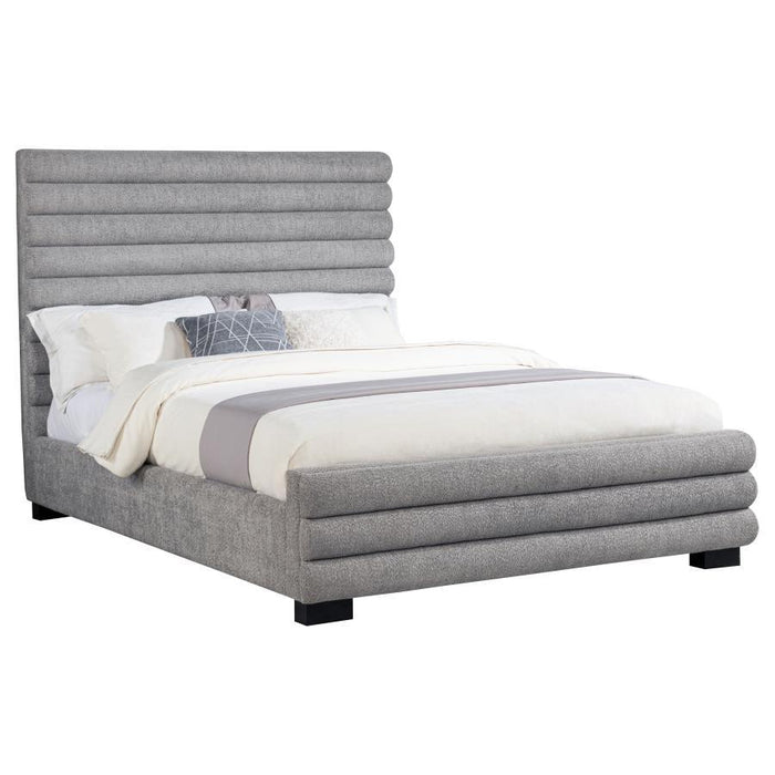 Patricia - Boucle Upholstered Bed - Simple Home Plus