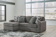 Gardiner - Pewter - Sofa Chaise - Simple Home Plus