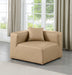 Cube - Corner Chair - Tan - Simple Home Plus