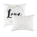 Raina - Brushed Microfiber Printed Comforter Set - Ivory / Gold - Simple Home Plus
