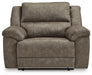Laresview - Fossil - Zero Wall Wide Seat Recliner - Simple Home Plus