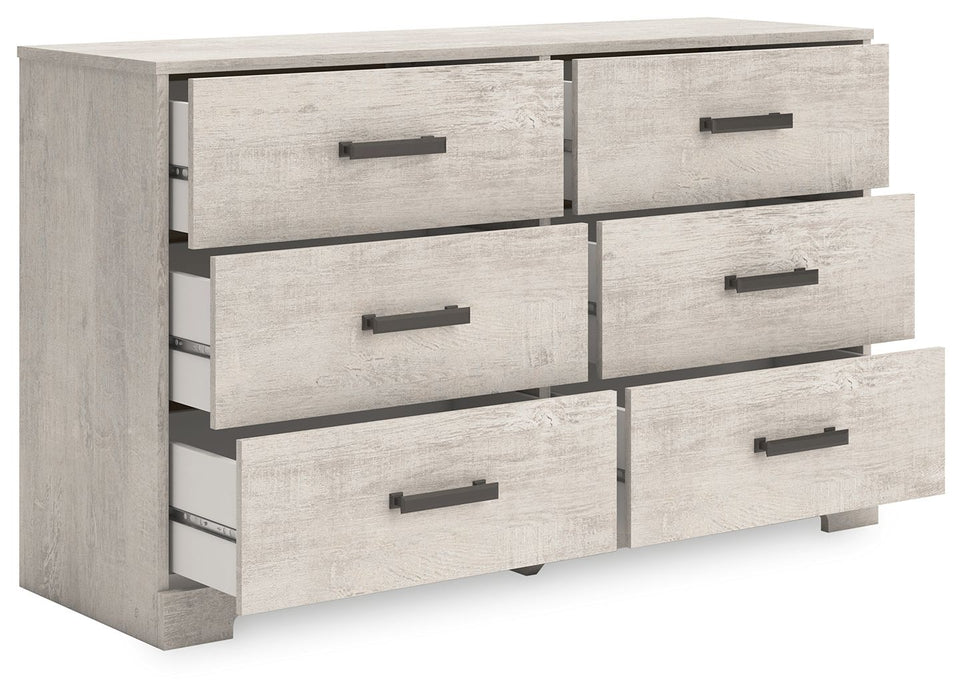 Shawburn - Gray - Six Drawer Dresser - Simple Home Plus