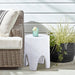 Foligno - Concrete End Table - Simple Home Plus