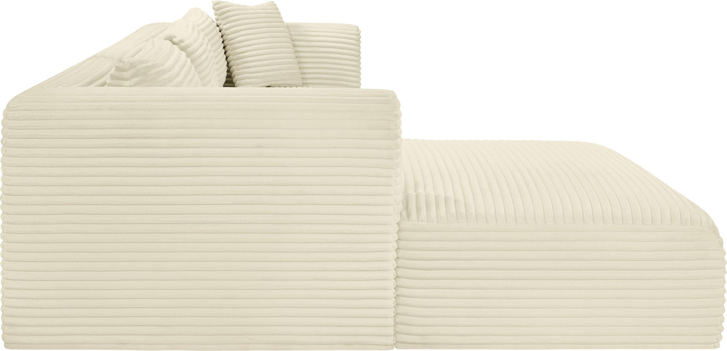 Shaggy - 3 Piece Modular Sectional - Simple Home Plus
