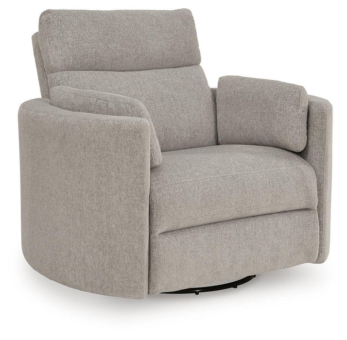 ModMax Luxe - Swivel Glider Power Recliner - Flint - Simple Home Plus