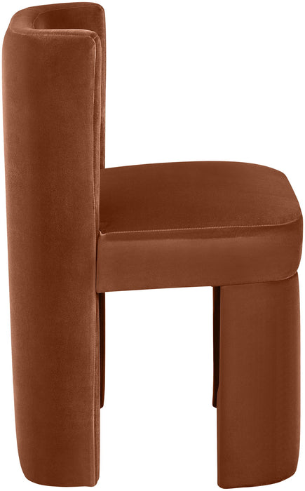 Zuno - Velvet Performance Fabric Upholstered Dining Chair (Set of 2) - Simple Home Plus