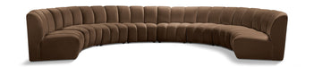 Infinity - 8 Piece Velvet Modular Sectional - Simple Home Plus