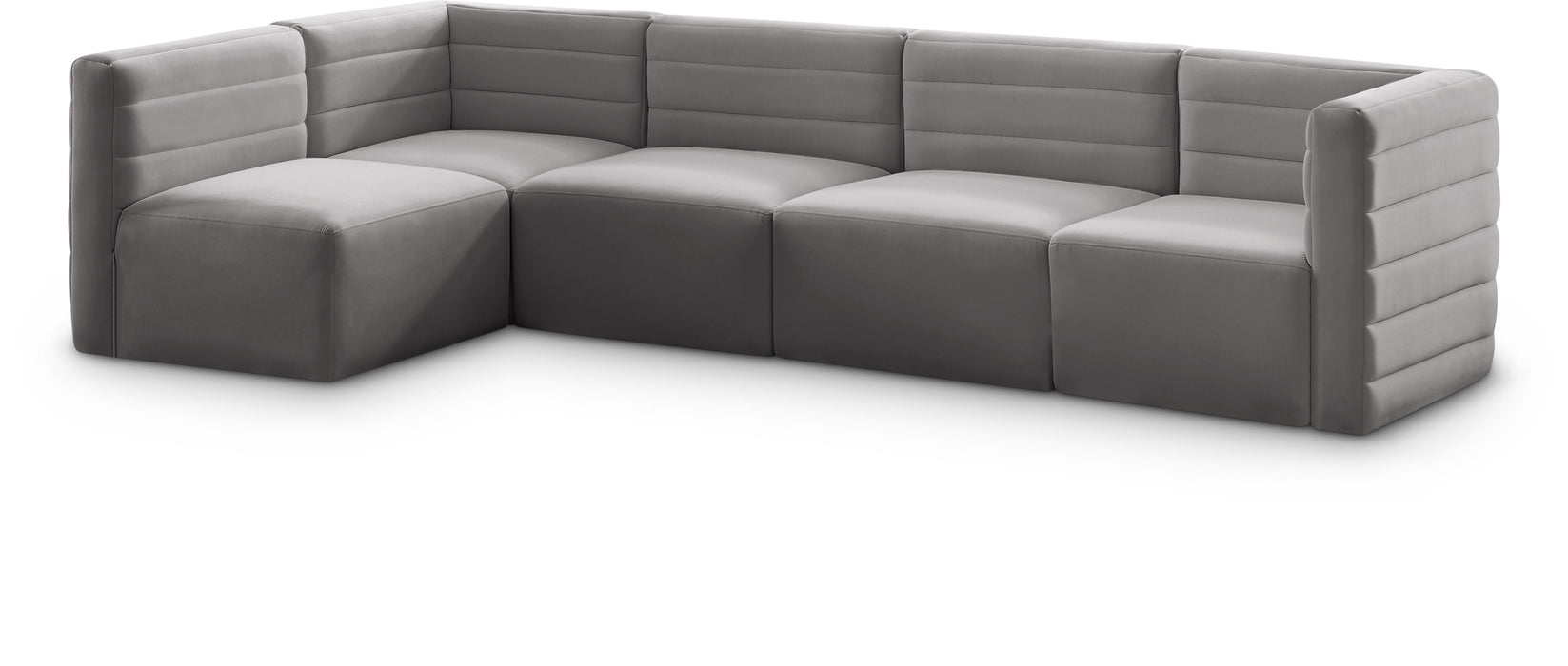 Quincy - 5 Piece Modular Sectional - Simple Home Plus