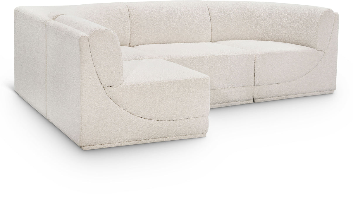 Ollie - 4 Piece Modular Sectional - Simple Home Plus